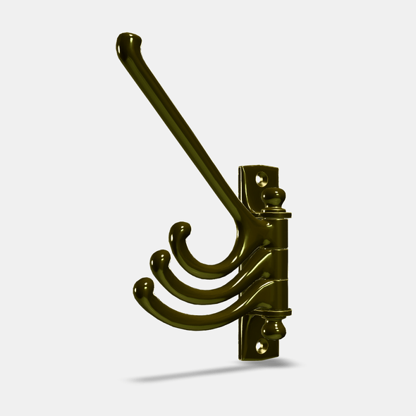 KAMPIG 3-armed swivel hook - 3DOcean Item for Sale