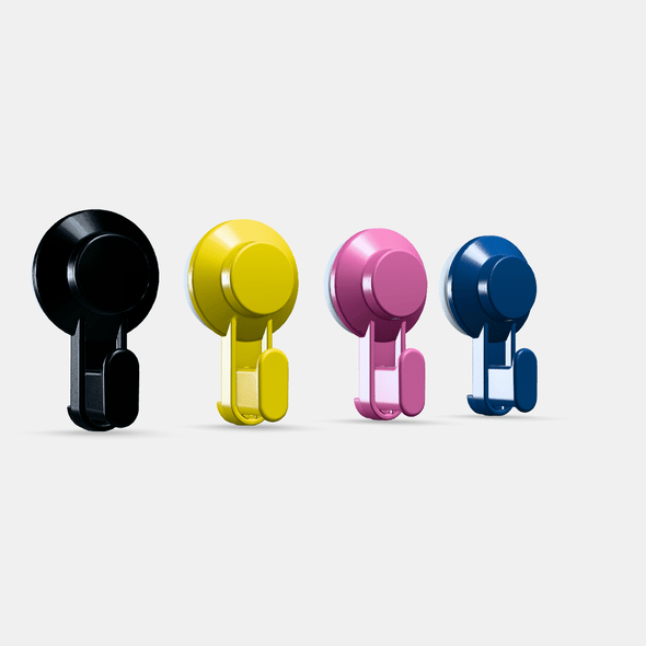 TISKEN Hook with suction cup - 3DOcean Item for Sale