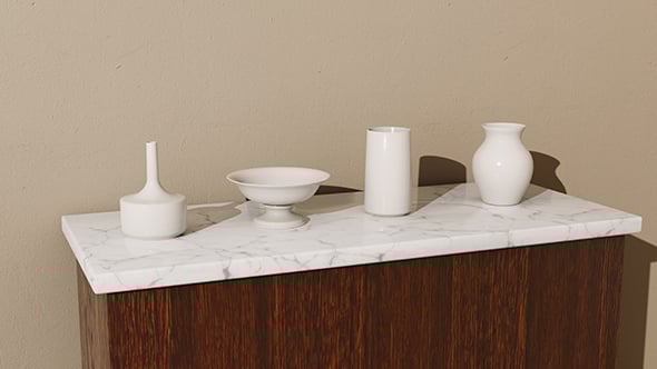 Vase Pack - 3DOcean Item for Sale