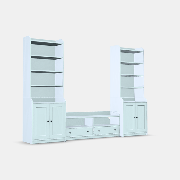 HAUGA TV-storage combination - 3DOcean Item for Sale