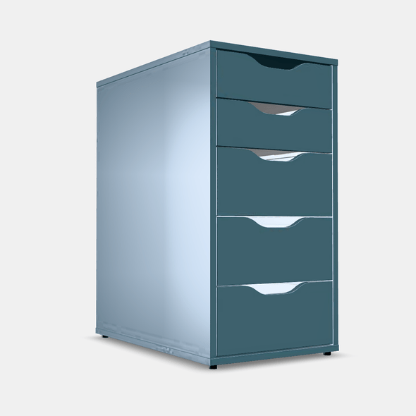 ALEX Drawer unit - 3DOcean Item for Sale