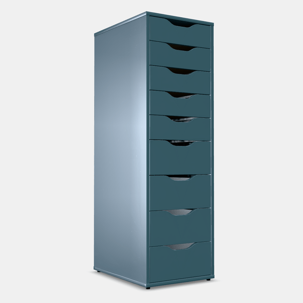 ALEX Drawer unit with 9 drawers - 3DOcean Item for Sale