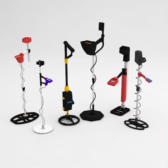 Metal Detector - 3DOcean Item for Sale