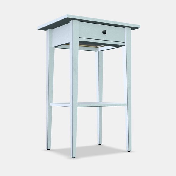 HEMNES Bedside table - 3DOcean Item for Sale