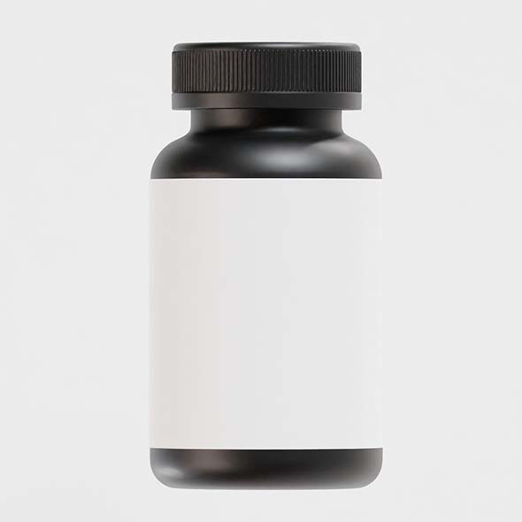 Supplement Bottle - 3DOcean Item for Sale