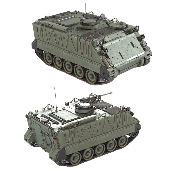 APC M113A3 tank - 3DOcean Item for Sale