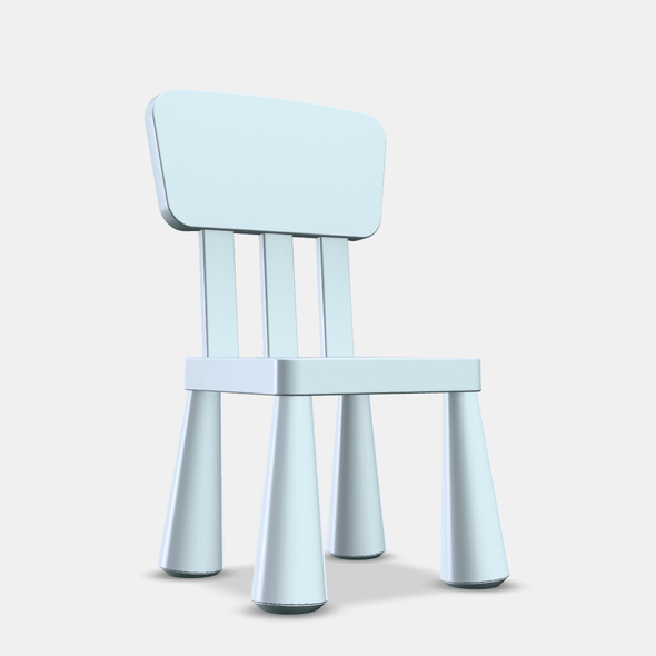 MAMMUT high chair - 3DOcean Item for Sale