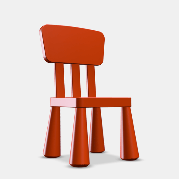 MAMMUT high chair 1 - 3DOcean Item for Sale