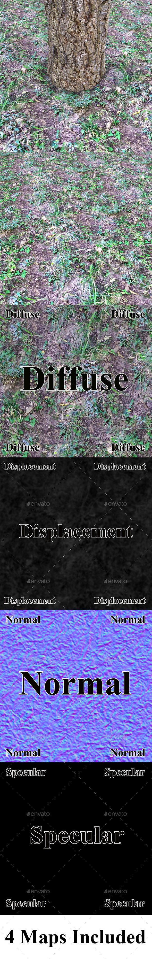 Forestedland Texture - 3DOcean Item for Sale