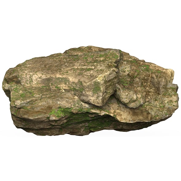 Mountain Rock 02 - 3DOcean Item for Sale