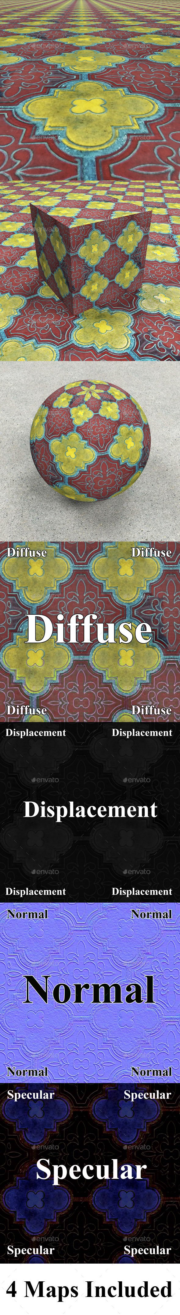 Colored Paving Texture - 3DOcean Item for Sale