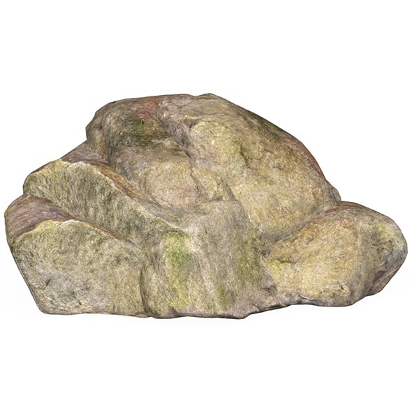 Low Poly Stone Rock 10 - 3DOcean Item for Sale