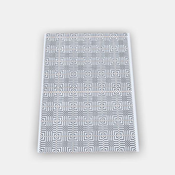 VAMDRUP flat woven carpet - 3DOcean Item for Sale