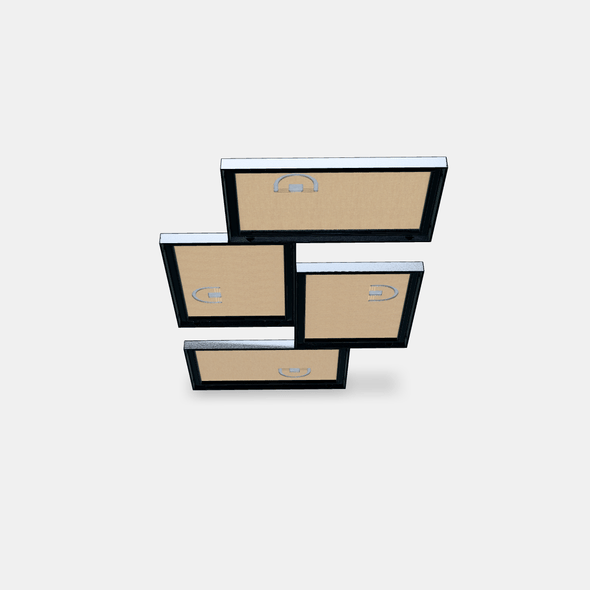 YLLEVAD collage frame for 4 photos - 3DOcean Item for Sale