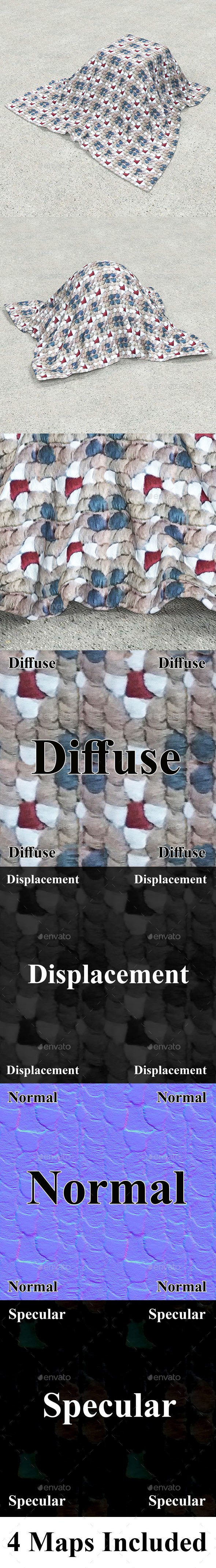 Coarse Fabric Texture - 3DOcean Item for Sale