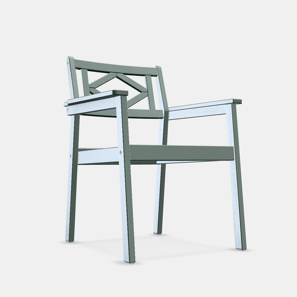 BONDHOLMEN armchair-outside - 3DOcean Item for Sale