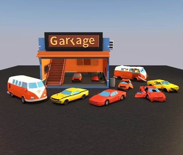 Garage - 3DOcean Item for Sale