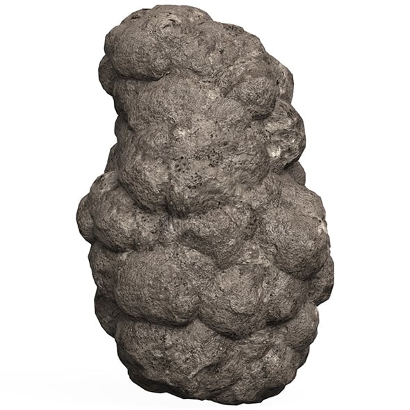 Game Ready Mud Rock 03 - 3DOcean Item for Sale
