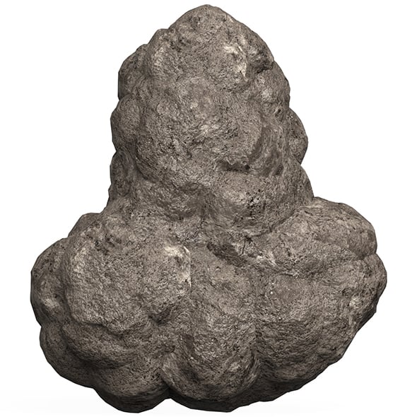 Game Ready Mud Rock 06 - 3DOcean Item for Sale