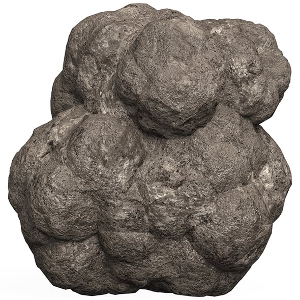 Game Ready Mud Rock 10 - 3DOcean Item for Sale