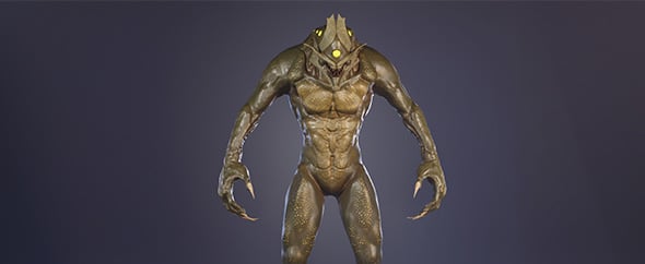 Sea monster - 3DOcean Item for Sale