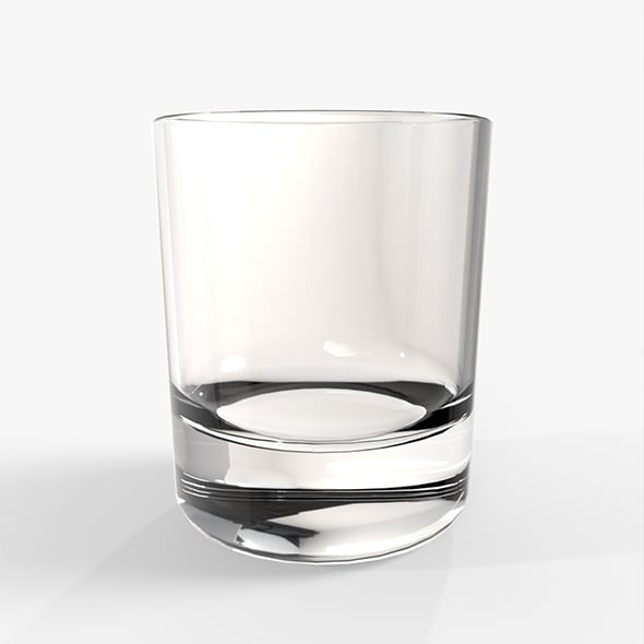 Rocks Glass - 3DOcean Item for Sale