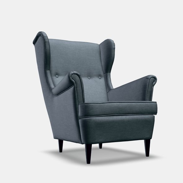 STRANDMON Wing chair - 3DOcean Item for Sale