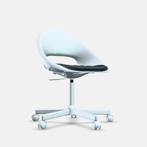 LOBERGET - MALSKAR Swivel chair cushion - 3DOcean Item for Sale