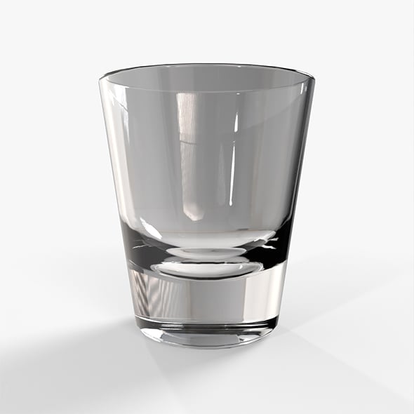 Shot Glass - 3DOcean Item for Sale