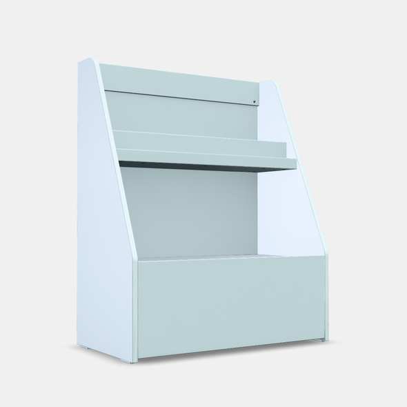 BERGIG bookcase with storage - 3DOcean Item for Sale