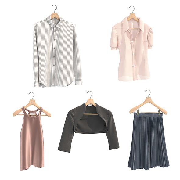 Women Clothing Collection 21 - 3DOcean Item for Sale