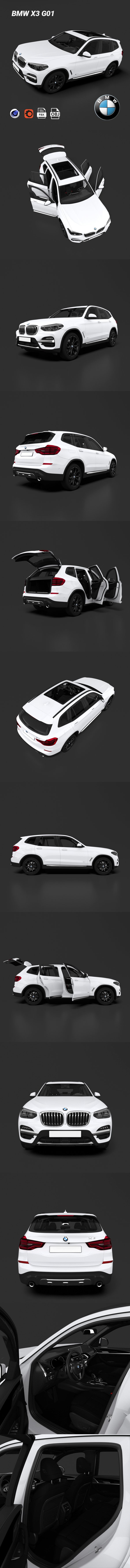 BMW X3 G01 - 3DOcean Item for Sale