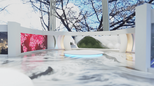 Virtual TV Studio - 3DOcean Item for Sale