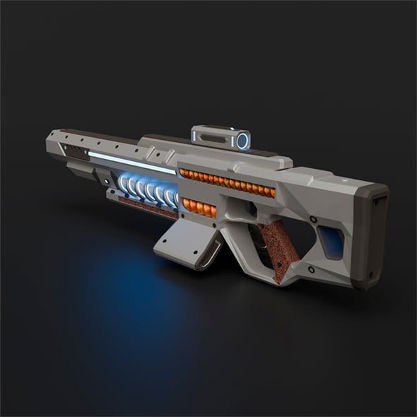 Modern AK-47 - 3DOcean Item for Sale