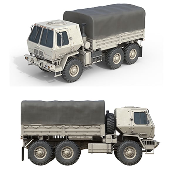M1083 MTV Cargo Truck - 3DOcean Item for Sale