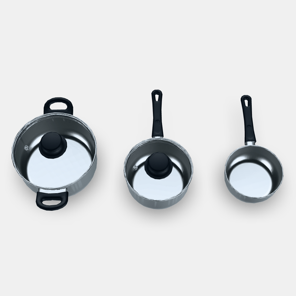 ANNONS 5-piece cookware set - 3DOcean Item for Sale