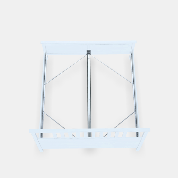 HEMNES Bed frame 1 - 3DOcean Item for Sale