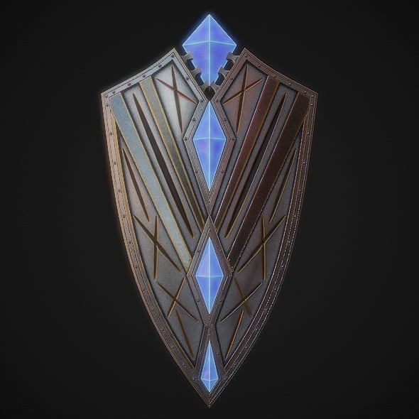 Fantasy shield 2 - 3DOcean Item for Sale