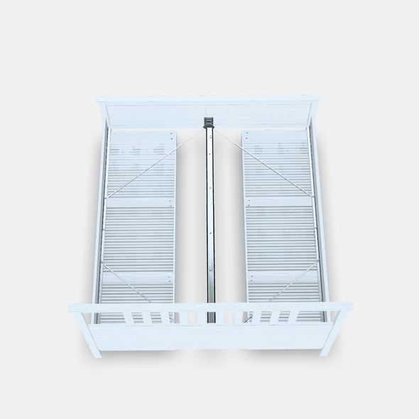 HEMNES Bed frame with 4 storage boxes - 3DOcean Item for Sale