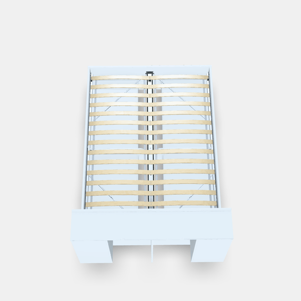 BRIMNES Bed frame w storage and headboard 3 - 3DOcean Item for Sale