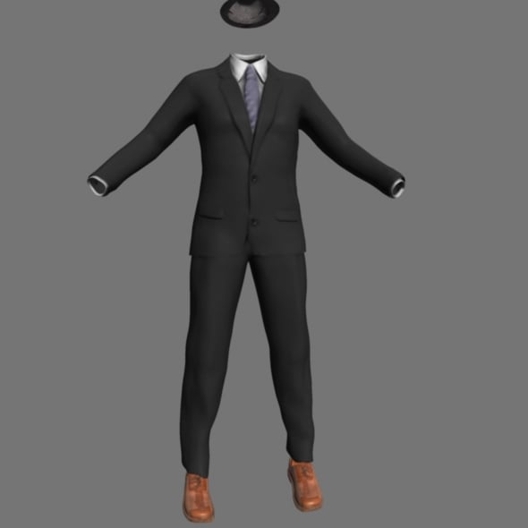 Suit - 3DOcean Item for Sale