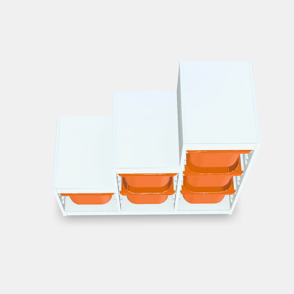 TROFAST Storage combination 2 - 3DOcean Item for Sale