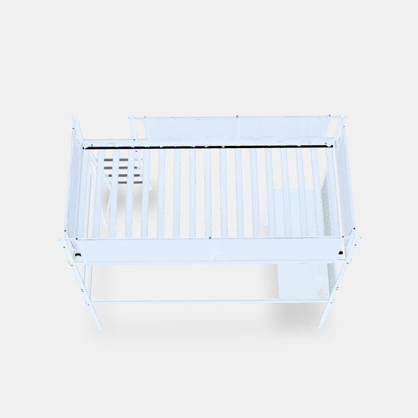 VITVAL Loft bed frame with desk top - 3DOcean Item for Sale