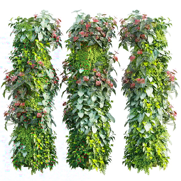 Vertical garden 31 - 3DOcean Item for Sale