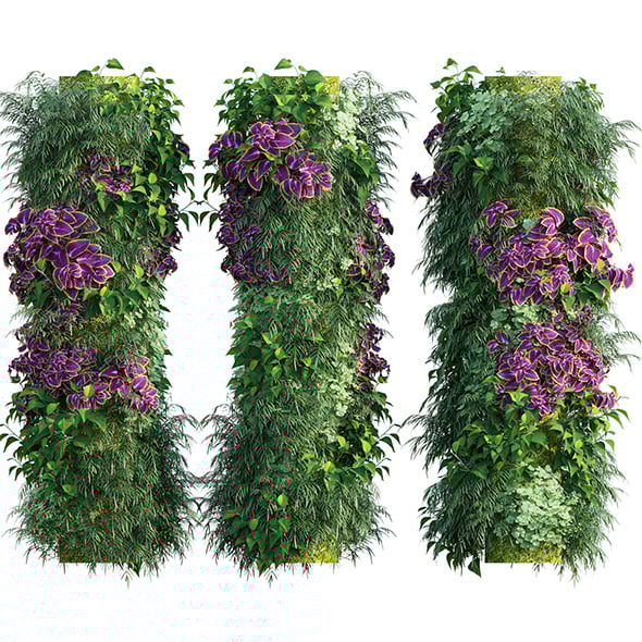 Vertical garden 26 - 3DOcean Item for Sale