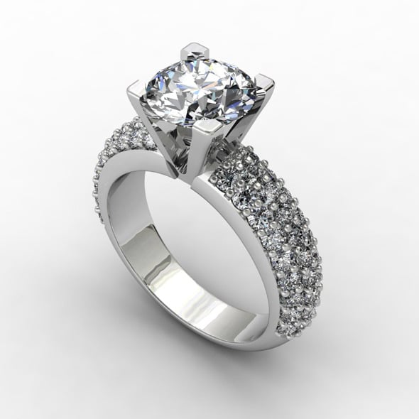 NR Design Callista Ring - 3DOcean Item for Sale