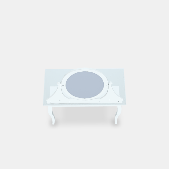 HEMNES Dressing table with mirror - 3DOcean Item for Sale