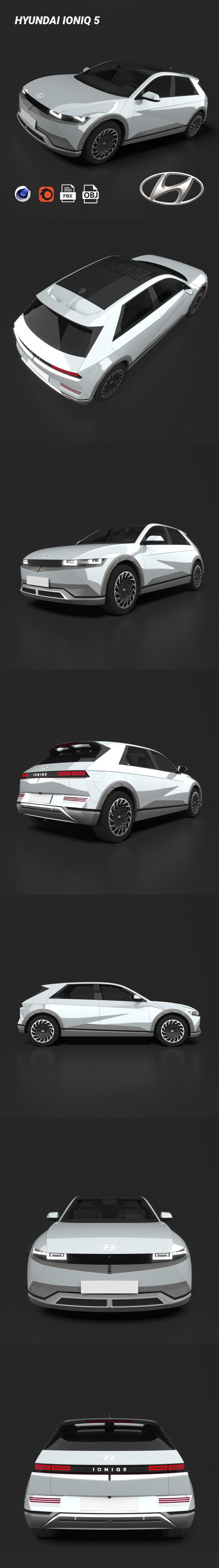 Hyundai Ioniq 5 - 3DOcean Item for Sale