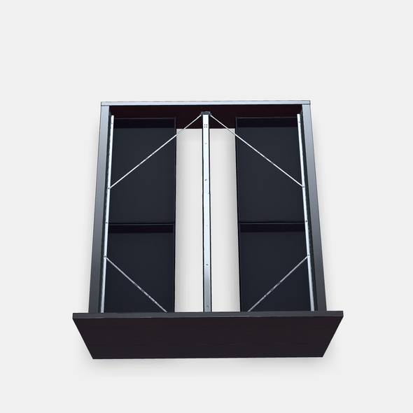 MALM Bed frame high w 4 storage boxes 13 - 3DOcean Item for Sale
