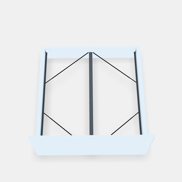 MALM Bed frame high 6 - 3DOcean Item for Sale